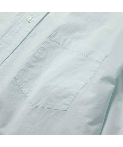 MOIF（モイフ）の「[SS25] UNIFORM SHIRT / SEAFOAM GREEN（シャツ/ブラウス・メンズ・その他・S/M/L）」の6枚目の写真