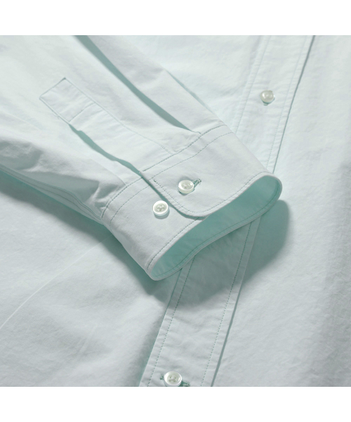 MOIF（モイフ）の「[SS25] UNIFORM SHIRT / SEAFOAM GREEN（シャツ/ブラウス・メンズ・その他・S/M/L）」の8枚目の写真