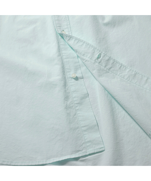 MOIF（モイフ）の「[SS25] UNIFORM SHIRT / SEAFOAM GREEN（シャツ/ブラウス・メンズ・その他・S/M/L）」の9枚目の写真