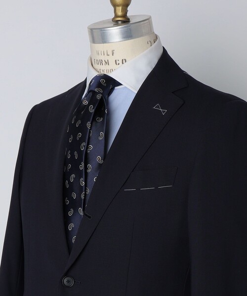 SHIPS（シップス）の「SHIPS: シルク ペイズリー コモン ネクタイ（ネクタイ・メンズ・ネイビー/ダークグレー/ブラウン・6）」の11枚目の写真