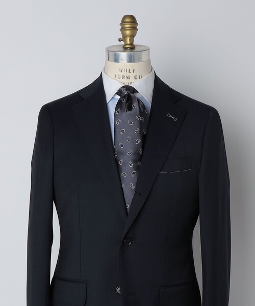 SHIPS（シップス）の「SHIPS: シルク ペイズリー コモン ネクタイ（ネクタイ・メンズ・ネイビー/ダークグレー/ブラウン・6）」の12枚目の写真