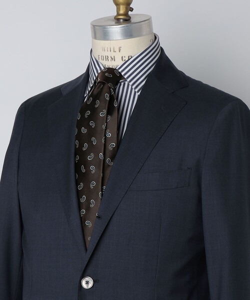 SHIPS（シップス）の「SHIPS: シルク ペイズリー コモン ネクタイ（ネクタイ・メンズ・ネイビー/ダークグレー/ブラウン・6）」の15枚目の写真