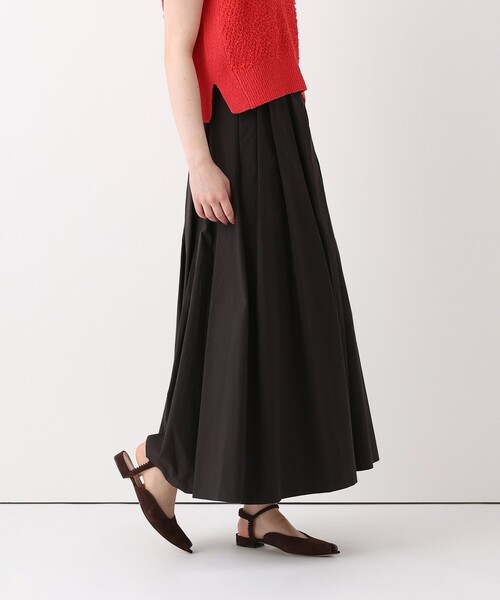 allureville（アルアバイル）の「【ATELIER Line】タイプライターイレギュラータックスカート（スカート・レディース・オフホワイト/ベージュ/ブラック・1/2）」の12枚目の写真