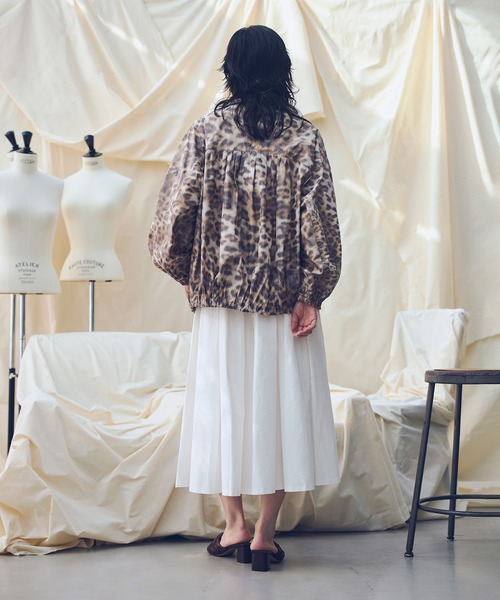 allureville（アルアバイル）の「【ATELIER Line】タイプライターイレギュラータックスカート（スカート・レディース・オフホワイト/ベージュ/ブラック・1/2）」の5枚目の写真