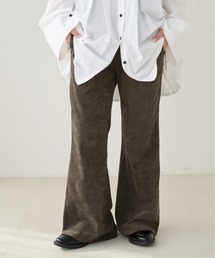 apres jour clair | 【apres jour clair】ベロアフレアパンツ(その他パンツ)