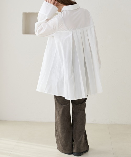 apres jour clair（アプレジュールクレア）の「【apres jour clair】ベロアフレアパンツ（その他パンツ・レディース・ブラック/アイボリー/ダークブラウン・SMALL/LARGE/MEDIUM）」の11枚目の写真