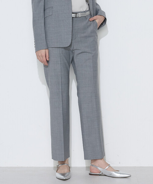 COMME CA(コムサ)の「【セットアップ対応】ストレッチトロ パンツ(その他パンツ・レディース・ブラック/トップグレー・11号/9号/7号)」の2枚目の写真