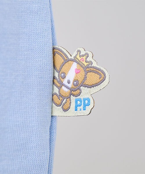 ナルミヤキャラクターズ(ナルミヤキャラクターズ)の「ミントくんキラキラストーンTシャツ(Tシャツ/カットソー・レディース・サックスブルー・F)」の16枚目の写真