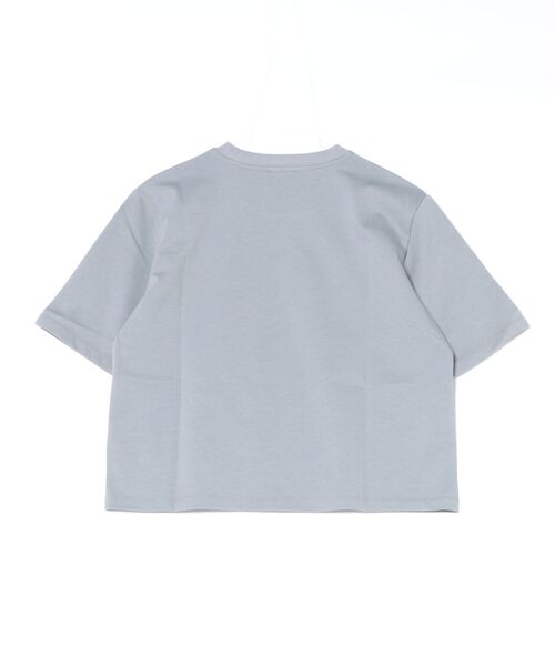 A.P.C.（アーペーセー）の「T-SHIRT 406PATCH F/Tシャツ（Tシャツ/カットソー・レディース・ブラック/ホワイト/ブルー系その他・S/M/L）」の4枚目の写真