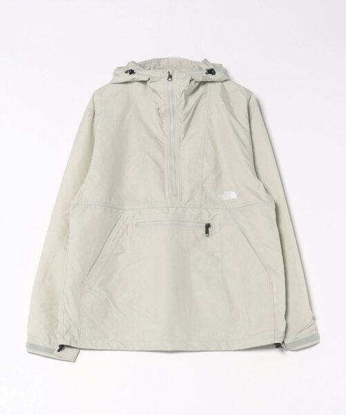 THE NORTH FACE（ザノースフェイス）の「Compact Anorak NP22630（ブルゾン・メンズ・ブラック/オフホワイト・X-LARGE/SMALL/MEDIUM/LARGE）」の2枚目の写真