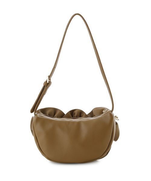 SNIDEL（スナイデル）の「フラワーバッグ（ハンドバッグ・レディース・シルバー/アイボリー/ブラウン・F）」の13枚目の写真