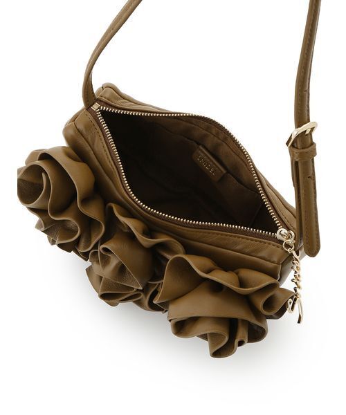 SNIDEL（スナイデル）の「フラワーバッグ（ハンドバッグ・レディース・シルバー/アイボリー/ブラウン・F）」の18枚目の写真