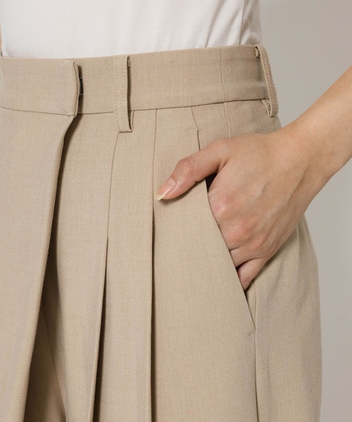 BABYLONE（バビロン）の「デザインタックパンツ（その他パンツ・レディース・グレー/ベージュ・38inch/36inch）」の22枚目の写真