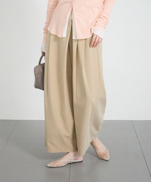 BABYLONE（バビロン）の「デザインタックパンツ（その他パンツ・レディース・グレー/ベージュ・38inch/36inch）」の11枚目の写真