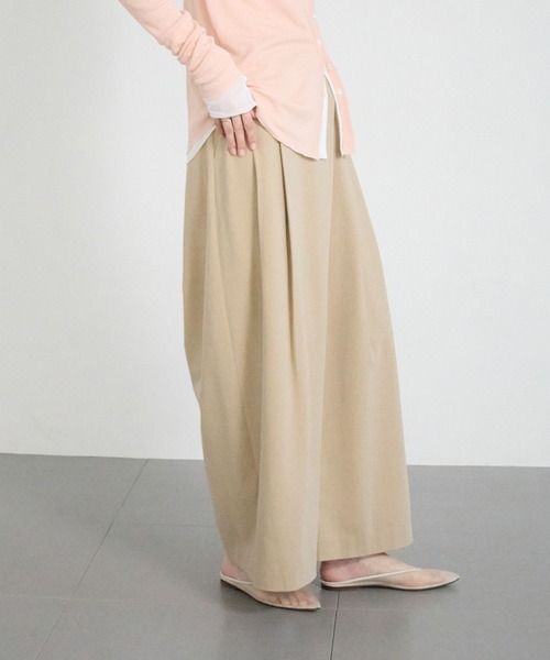 BABYLONE（バビロン）の「デザインタックパンツ（その他パンツ・レディース・グレー/ベージュ・38inch/36inch）」の12枚目の写真