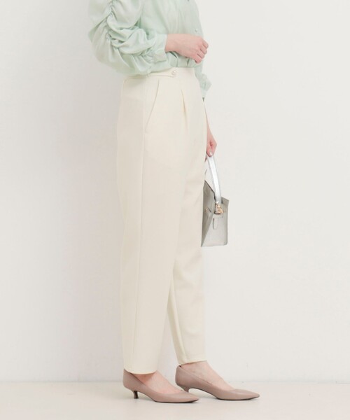 MICO COULIER（ミコクリエ）の「《セットアップ対応》サンディカットジョーゼットパンツ（その他パンツ・レディース・ネイビー/オフホワイト・36/38）」の8枚目の写真