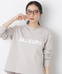 ロゴプリントロングスリーブＴシャツ
