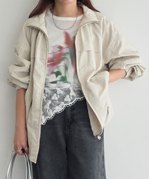 CRAFT STANDARD BOUTIQUE（クラフトスタンダードブティック）の「花粉防止／ギャザーヘムブルゾン◆（ブルゾン）」