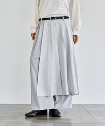 HARE | 【SET UP対応】プリーツレイヤードパンツ(HARE)(その他パンツ)