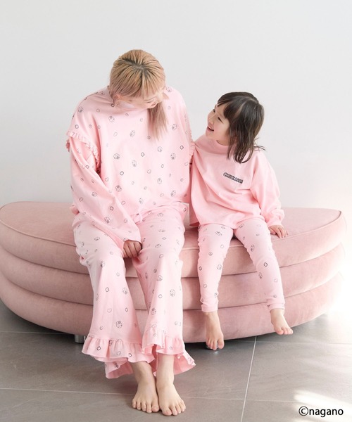 LOWRYS FARM（ローリーズファーム）の「ちいかわミニウラケＳＥＴＵＰ　639825（ルームウェア/パジャマ・レディース・ピンク系その他/アイボリー/ライトブルー・FREE）」の4枚目の写真