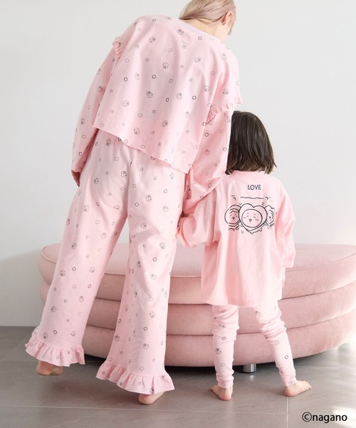 LOWRYS FARM（ローリーズファーム）の「ちいかわミニウラケＳＥＴＵＰ　639825（ルームウェア/パジャマ・レディース・ピンク系その他/アイボリー/ライトブルー・FREE）」の5枚目の写真