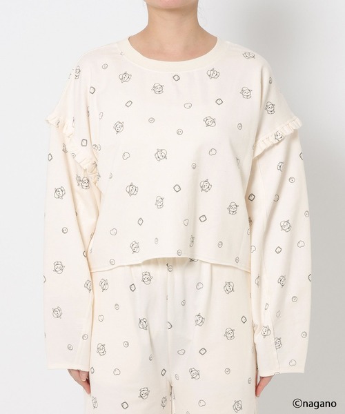 LOWRYS FARM（ローリーズファーム）の「ちいかわミニウラケＳＥＴＵＰ　639825（ルームウェア/パジャマ・レディース・ピンク系その他/アイボリー/ライトブルー・FREE）」の8枚目の写真