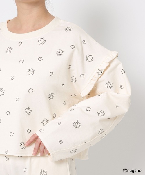 LOWRYS FARM（ローリーズファーム）の「ちいかわミニウラケＳＥＴＵＰ　639825（ルームウェア/パジャマ・レディース・ピンク系その他/アイボリー/ライトブルー・FREE）」の12枚目の写真