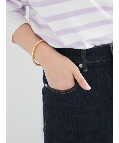 Te chichi（テチチ）の「デニムトラペーズスカート（スカート・レディース・サックスブルー/ネイビー・S/M）」の15枚目の写真