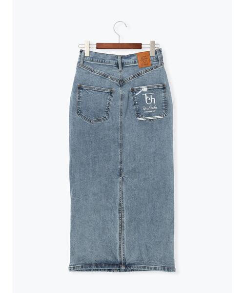 Te chichi（テチチ）の「デニムトラペーズスカート（スカート・レディース・サックスブルー/ネイビー・S/M）」の18枚目の写真