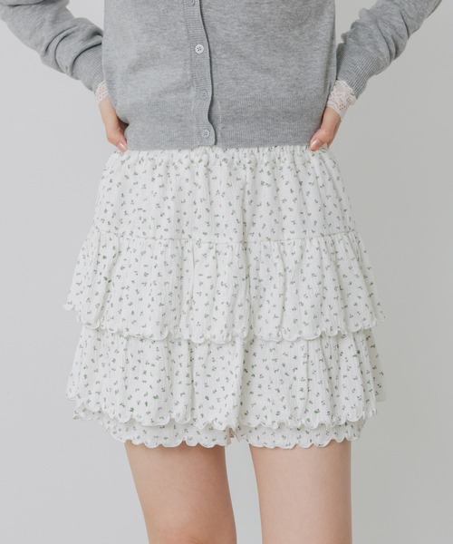 Heather（ヘザー）の「アソートフリルショートパンツ　654877（その他パンツ・レディース・ホワイト系その他/ブラック系その他・FREE）」の2枚目の写真