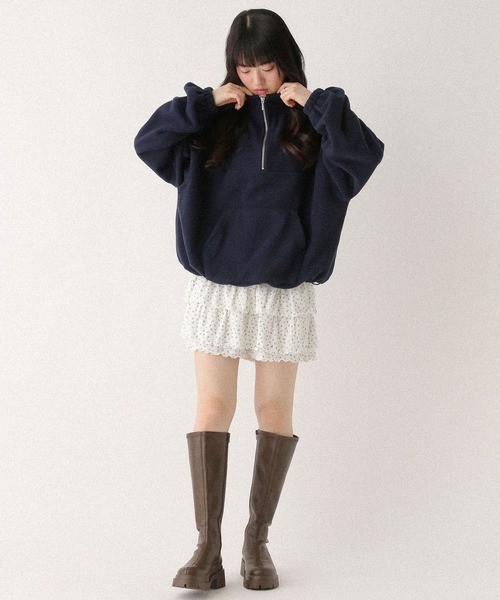 Heather（ヘザー）の「アソートフリルショートパンツ　654877（その他パンツ・レディース・ホワイト系その他/ブラック系その他・FREE）」の4枚目の写真