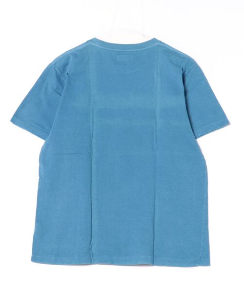 BLUE BLUE JAPAN（ブルーブルージャパン）の「ソラサクラ インディゴショートスリーブT（Tシャツ/カットソー・メンズ・インディゴブルー・S/XL/L）」の8枚目の写真
