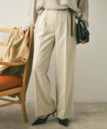 UNTITLED | シャンブレーワイドパンツ(その他パンツ)