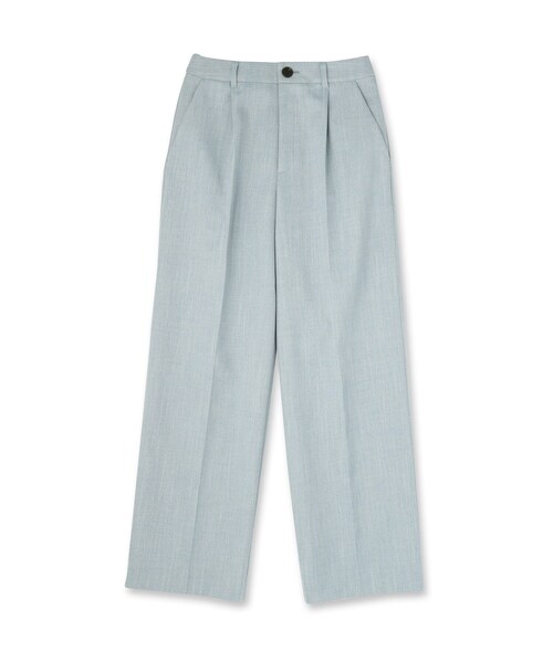 UNTITLED(アンタイトル)の「シャンブレーワイドパンツ(その他パンツ・レディース・ライトブルー/ライトベージュ・50/48/46/44/42/04/03/02/01/00)」の3枚目の写真