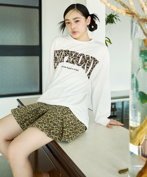 LOVETOXIC（ラブトキシック）の「【LTXC/セット可】アソートボックスプリーツスカート（スカート・キッズ・グレー/モカ/カーキ/ブラウン/ブルー・S:140cm/L:160cm/M:150cm/130cm）」の2枚目の写真