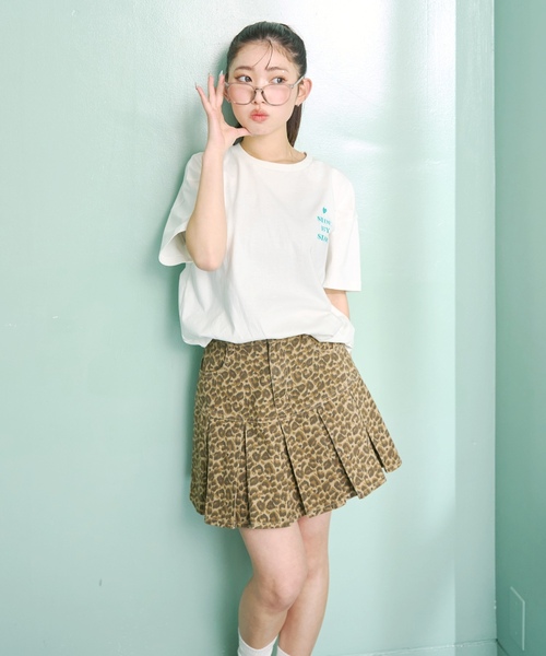 LOVETOXIC（ラブトキシック）の「【LTXC/セット可】アソートボックスプリーツスカート（スカート・キッズ・グレー/モカ/カーキ/ブラウン/ブルー・S:140cm/L:160cm/M:150cm/130cm）」の7枚目の写真