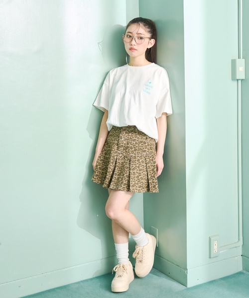 LOVETOXIC（ラブトキシック）の「【LTXC/セット可】アソートボックスプリーツスカート（スカート・キッズ・グレー/モカ/カーキ/ブラウン/ブルー・S:140cm/L:160cm/M:150cm/130cm）」の8枚目の写真