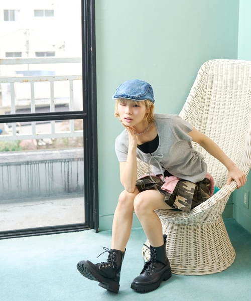 LOVETOXIC（ラブトキシック）の「【LTXC/セット可】アソートボックスプリーツスカート（スカート・キッズ・グレー/モカ/カーキ/ブラウン/ブルー・S:140cm/L:160cm/M:150cm/130cm）」の9枚目の写真