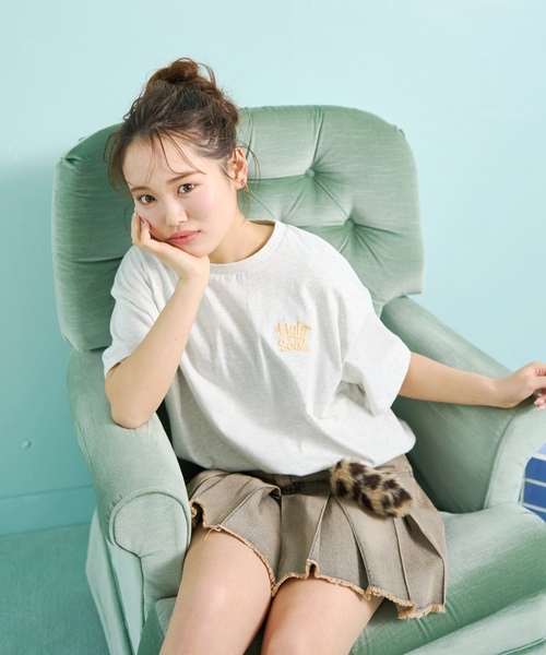 LOVETOXIC（ラブトキシック）の「【LTXC/セット可】アソートボックスプリーツスカート（スカート・キッズ・グレー/モカ/カーキ/ブラウン/ブルー・S:140cm/L:160cm/M:150cm/130cm）」の10枚目の写真