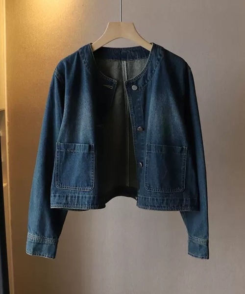 ﾉｰｶﾗｰﾃﾞﾆﾑｼﾞｬｹｯﾄ