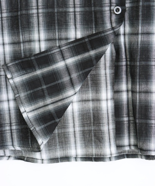 ANAP(アナップ)の「Wポケットオンブレチェックオーバーサイズシャツ(シャツ/ブラウス・レディース・ホワイト/ブラック・F)」の20枚目の写真