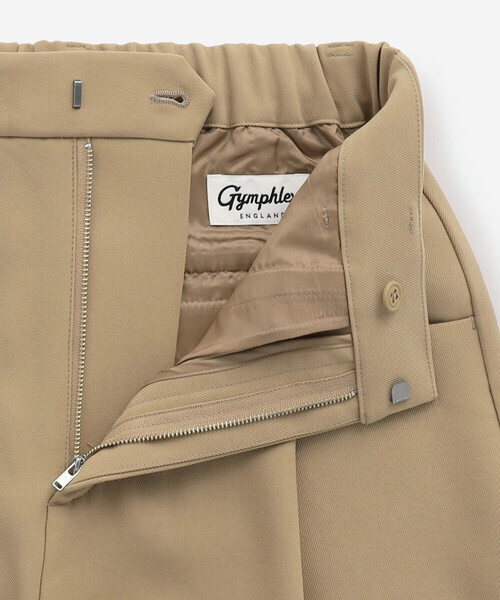 GYMPHLEX（ジムフレックス）の「Gymphlex | タック ワイドイージーパンツ WOMEN（その他パンツ・レディース・ブラック/ベージュ/ライトグリーン・12/14）」の22枚目の写真