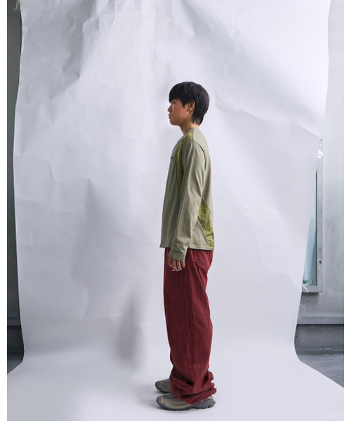 TANSANMAGNESIUM（タンサン マグネシウム）の「切り替えロングスリーブ（カーキ）（Tシャツ/カットソー・レディース・その他・MEDIUM/SMALL）」の10枚目の写真