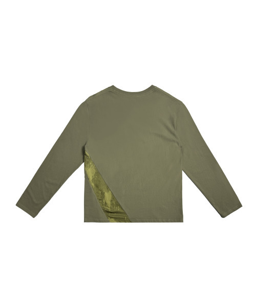 TANSANMAGNESIUM（タンサン マグネシウム）の「切り替えロングスリーブ（カーキ）（Tシャツ/カットソー・レディース・その他・MEDIUM/SMALL）」の13枚目の写真