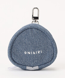 ONIGIRI（オニギリ）の「ミニおにぎりポーチチャーム（デニム）（ポーチ）」