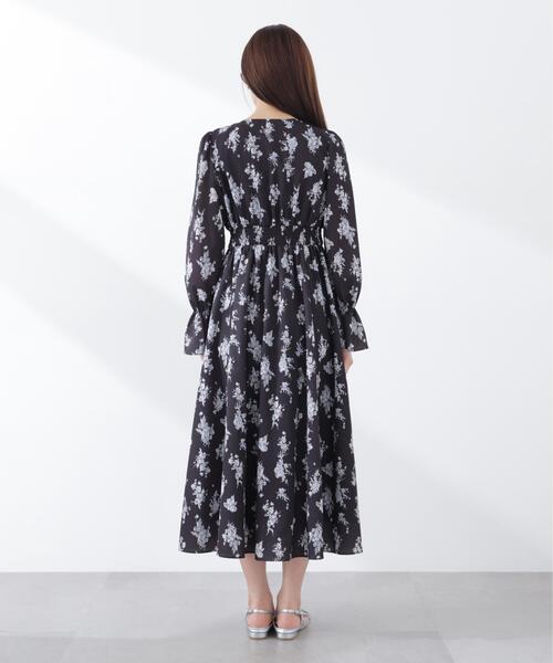 PROPORTION BODY DRESSING(プロポーションボディドレッシング)の「フラワープリントワンピース / 1216140303(ワンピース・レディース・ホワイト系その他/ブラック/ブルー・SMALL/P/S/MEDIUM)」の13枚目の写真
