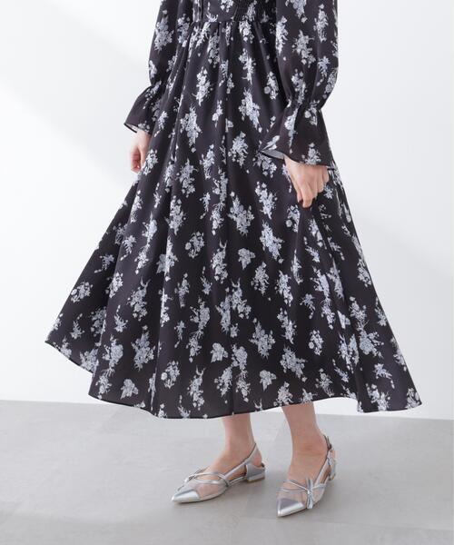 PROPORTION BODY DRESSING(プロポーションボディドレッシング)の「フラワープリントワンピース / 1216140303(ワンピース・レディース・ホワイト系その他/ブラック/ブルー・SMALL/P/S/MEDIUM)」の18枚目の写真
