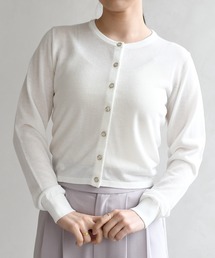 31 Sons de mode | 2026春夏新作 スパークラメクルーネックカーディガン(カーディガン/ボレロ)