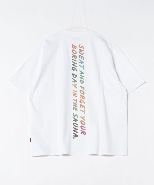 TETERA(テテラ)の「/TETERA/テテラ/超撥水メッセージTシャツ TETE25-100(Tシャツ/カットソー・メンズ・ブラック/ホワイト・XX-LARGE)」の5枚目の写真