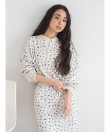 Ungrid | FAITH別注 ヘンリーネックショートロングスリーブTee(Tシャツ/カットソー)